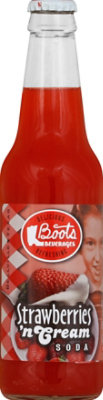 Boots Beverages Strawberry'n Cream Soda - 12-12 Fl. Oz. - Image 2
