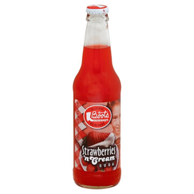 Boots Beverages Strawberry'n Cream Soda - 12-12 Fl. Oz. - Image 1