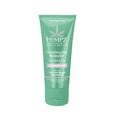 Hempz Beauty Actives Cucumber & Aloe Smoothing Day Moisturizer - 3 Oz - Image 1