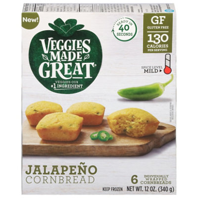 Veggies Made Great Jalapeno Cornbread - 12 Oz - Image 3