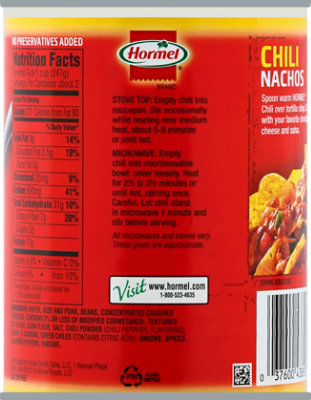Hormel With Beans Chili - 19 Oz - Image 3