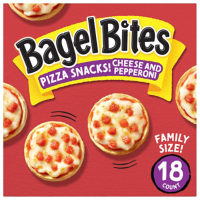 Bagel Bites Cheese and Pepperoni Mini Bagels - 14 Oz - Image 1
