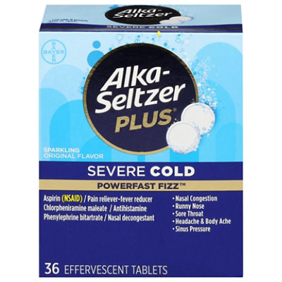 Alka Seltzer Plus Cold 36ct - 36 CT - Image 3