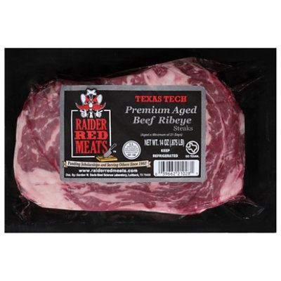 Raider Red Ribeye Steak Boneless - 14 OZ - Image 2