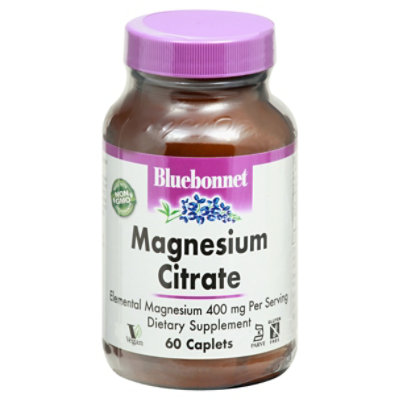 Bluebonnet Magnesium Citrate - 60 CT - Image 1
