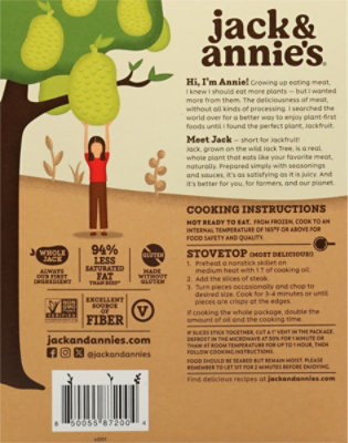 Jack & Annies Steak Shaved Plant Based Classic - 8 OZ - Image 6