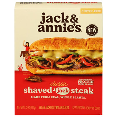 Jack & Annies Steak Shaved Plant Based Classic - 8 OZ - Image 2