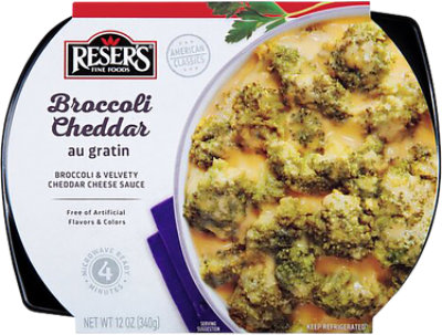 Resers Broccoli Au Gratin - 12 OZ