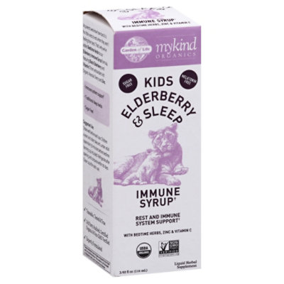 Garden Of Life Mko Kids Eld Sleep Immn Syp - 3.9 OZ - Image 1