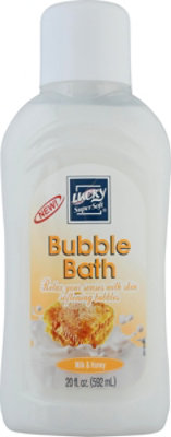 Lucky Super Soft Milk & Honey Bubble Bath - 20 Oz - Image 2