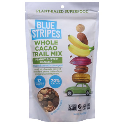 Blue Stripes Trail Mix Peanut Butter Banana - 8 OZ - Image 3