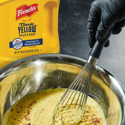 French's Classic Yellow Mustard - 105 Oz - Image 4