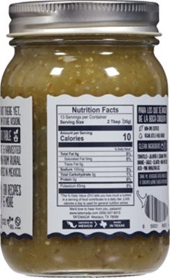 Tatemada Tomatillo Salsa - 16 Oz - Image 5