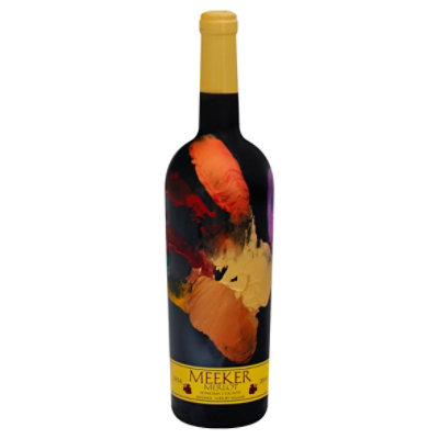 Meeker Handprint Merlot Wine - 750 ML - Image 1