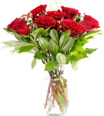 Overjoyed Boutique Unforgettable Dozen Rose Arrangement - Each - Image 1