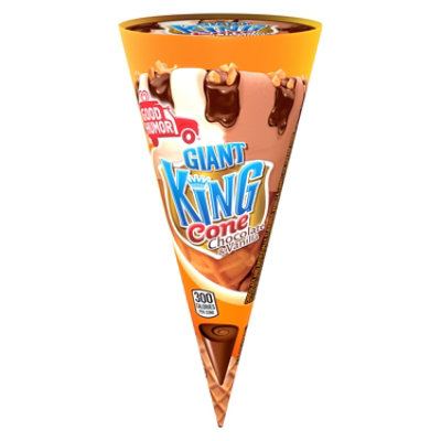 Good Humor Giant King Chocolate & Vanilla Ice Cream Cone - Each - Image 3