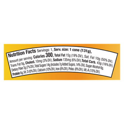 Good Humor Giant King Chocolate & Vanilla Ice Cream Cone - Each - Image 2