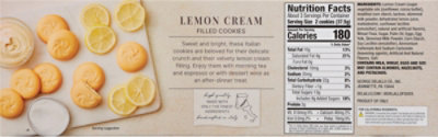 DeLallo Lemon Cream Filled Cookie - 5.3 Oz - Image 5