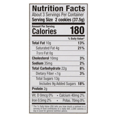 DeLallo Lemon Cream Filled Cookie - 5.3 Oz - Image 3