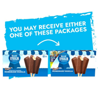 Blue Bunny Homemade Vanilla Ice Cream Bars - 12 Count - Image 5