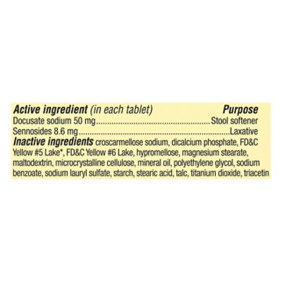 Senokot Dual Action Overnight relief of Constipation Tablets - 10 Count - Image 4