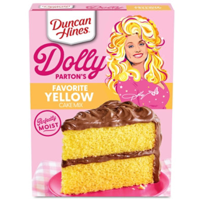 Duncan Hines Dolly Parton's Favorite Yellow Cake Mix - 18 Oz - Image 1