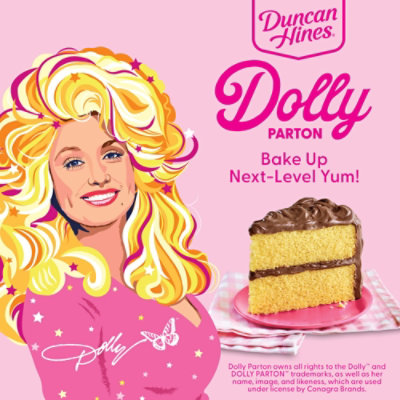Duncan Hines Dolly Parton's Favorite Yellow Cake Mix - 18 Oz - Image 3