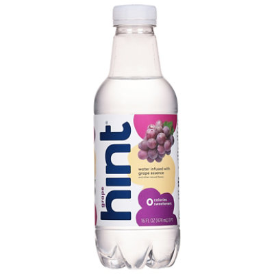 Hint  Grape Water Infused with Grape Essence - 16 Fl. Oz. - Image 1