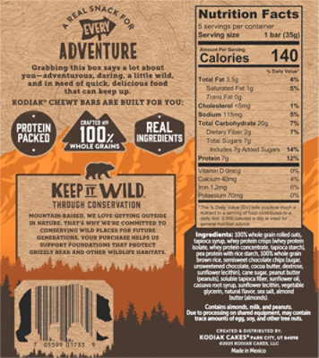 Kodiak Peanut Butter Chocolate Chip Chewy Granola Bars - 6.17 Oz - Image 5