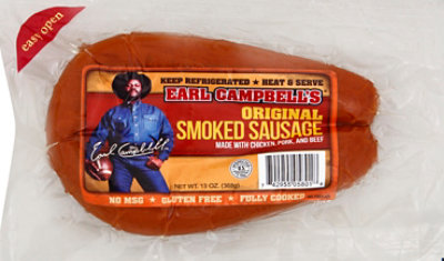 Earl Campbell Smoked Sausage - 13 OZ - Image 2