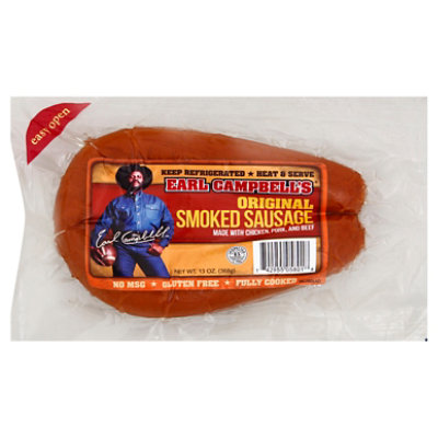 Earl Campbell Smoked Sausage - 13 OZ - Image 1