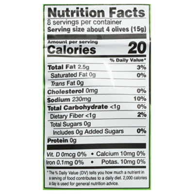 Freestyle Snacks Original Green Olives - 4 Oz - Image 3