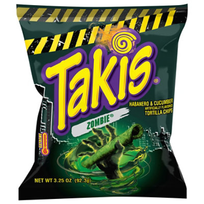 Takis Zombie Habanero & Cucumber Tortilla Chips - 3.25 Oz - Image 3