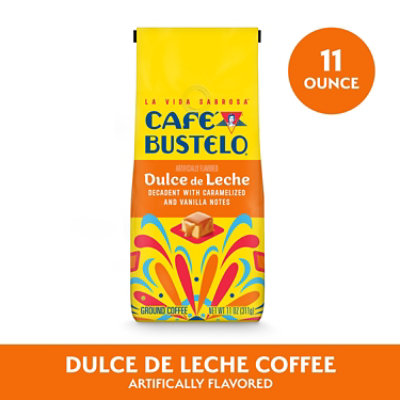 Cafe Bustelo Dulce De Leche Roast And Ground Coffee Bag - 11 OZ - Image 1