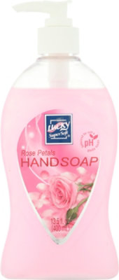 Lucky Super Soft Rose Petals Hand Soap - 13.5 Oz - Image 2