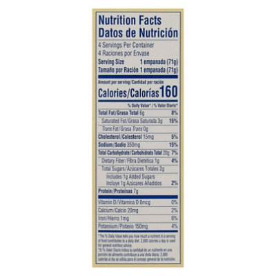Goya Empanadas Chicken - 10 OZ - Image 3