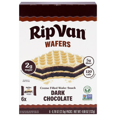 Rip Van Dark Chocolate Wafers- 4.68 Oz - Image 1