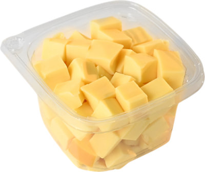 ReadyMeals Gouda Smoked Cubed - Ready2eat - Lb - Image 1