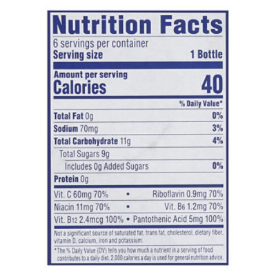 Ocean Spray Cran-Energy Cranberry Raspberry Energy Juice Drink - 6 Count - Image 4