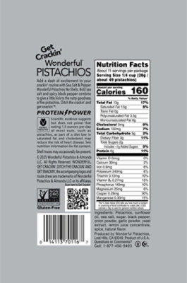 Wonderful No Shells Sea Salt & Pepper Pistachios Nuts - 11 Oz - Image 5