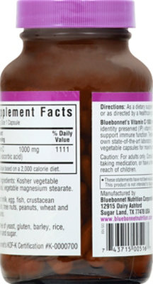 Bluebonnet Vitamin C 1000mg - 90 CT - Image 5