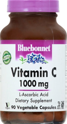 Bluebonnet Vitamin C 1000mg - 90 CT - Image 2
