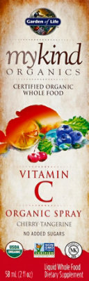 Garden Of Life Mykind Organics Vitamin C Spray - 2.00 OZ - Image 2