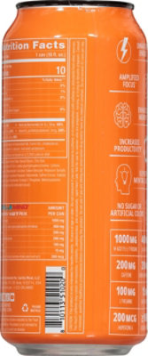 Gorilla Mind Orange Rush Zero Sugar Energy Drink Can - 16 Fl. Oz. - Image 6