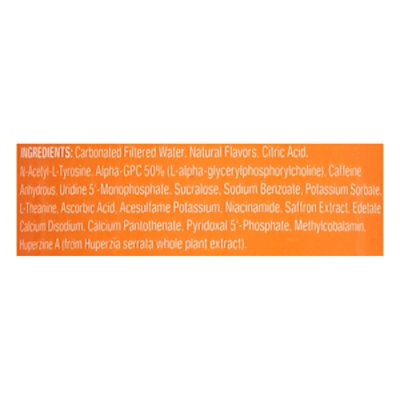 Gorilla Mind Orange Rush Zero Sugar Energy Drink Can - 16 Fl. Oz. - Image 5