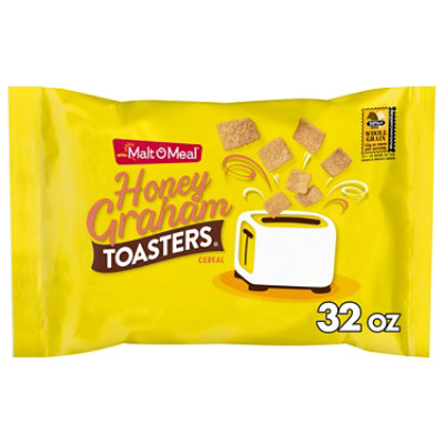 Malt O Meal Honey Graham Toasters Cereal - 32 Oz - Image 1