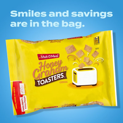 Malt O Meal Honey Graham Toasters Cereal - 32 Oz - Image 3