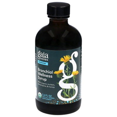 Gaia Bronchial Wellness Syrup - 5.4 OZ - Image 1