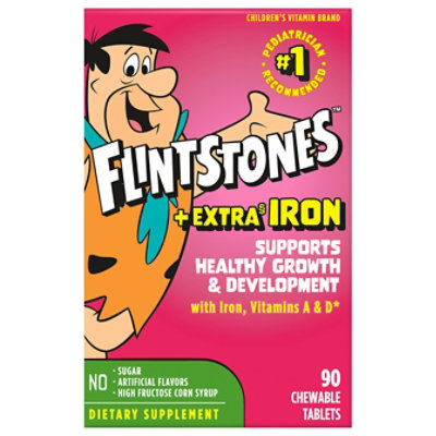 Flintstone W Iron Vitamin - 60 CT - Image 1