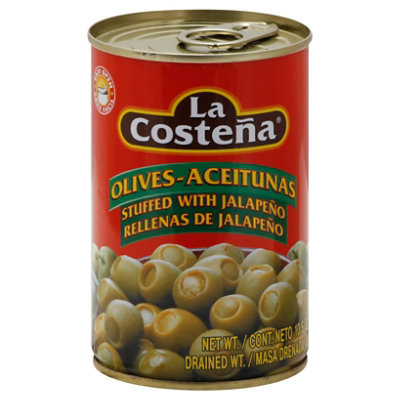 La Costeña Olives Stuffed With Jalapeño - 10.5 Oz - Image 1